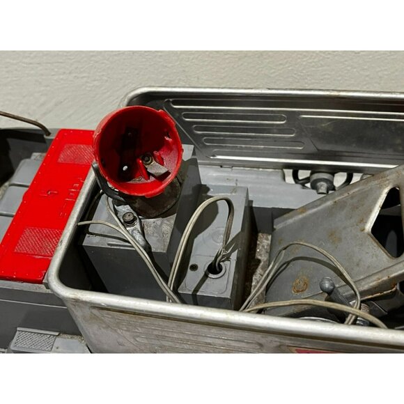 Vintage 1950s 17” Ideal Toy Co Fix It Tow Truck Toy Missing Parts Restoration - Picture 8 of 16